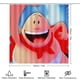 thumbnail image 2 of Capitán Calzoncillos-theme 4-Piece Shower Curtain Set with Rugs, Waterproof Bathroom Decor Set Includes Bath Mat, U-Shaped Rug, Toilet Lid Cover and Curtain with Hooks, 2 of 6