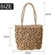 thumbnail image 2 of Bolsos de paja para playa de verano para mujer, bolso de paja tejido, bolso de playa de verano, bolso de mano, 2 of 6