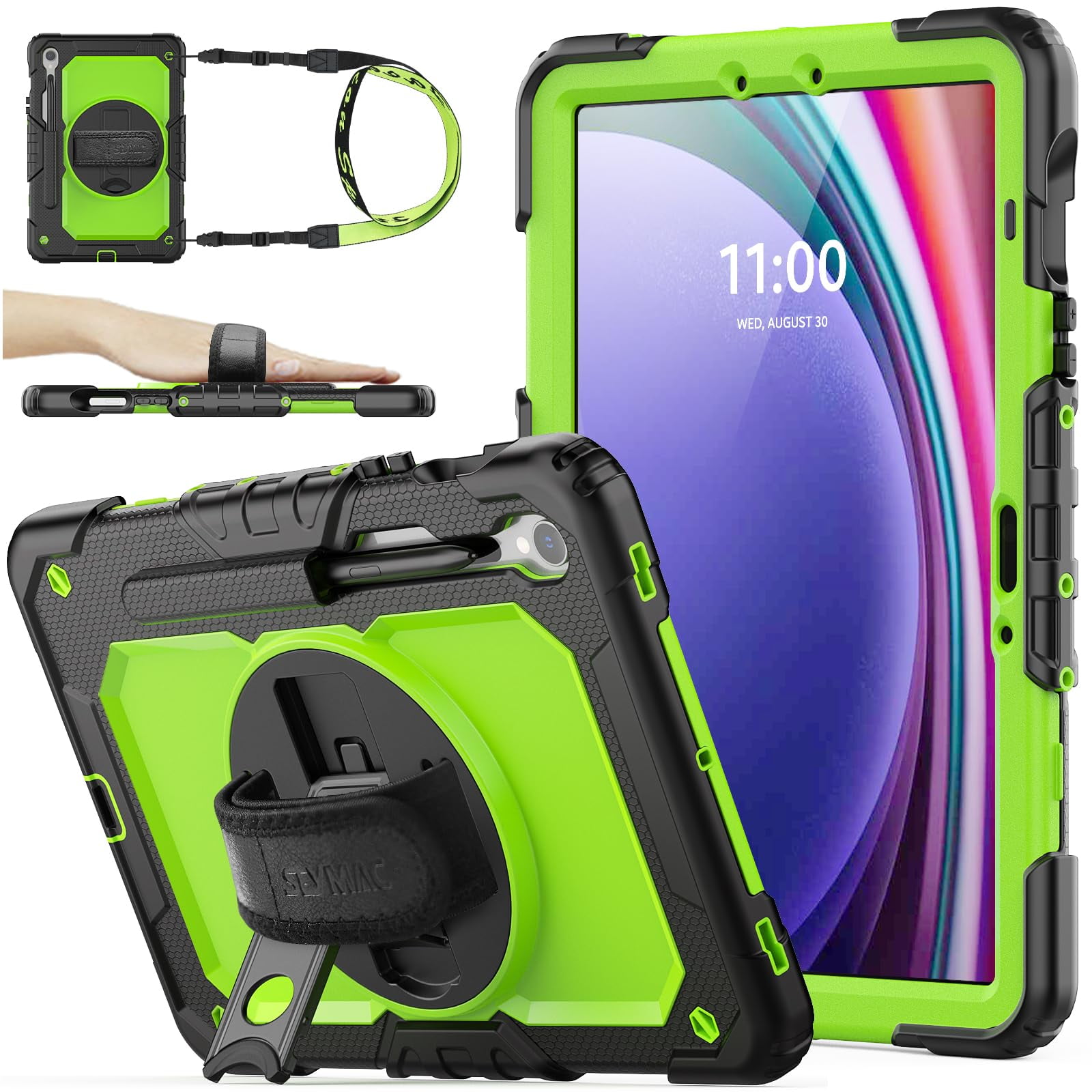 Funda De Tableta Seymac Stock Para Samsung Galaxy Tab S10 Fe/s9