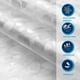 thumbnail image 5 of Cortina de ducha blanca transparente, impermeable, 100% PEVA con ganchos, tela, transparente, 120x200cm, 5 of 5