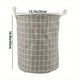 thumbnail image 3 of 1pc Round Dirty Clothes Basket, Laundry Basket, Portable Dirty Clothes Hamper, 3 of 5