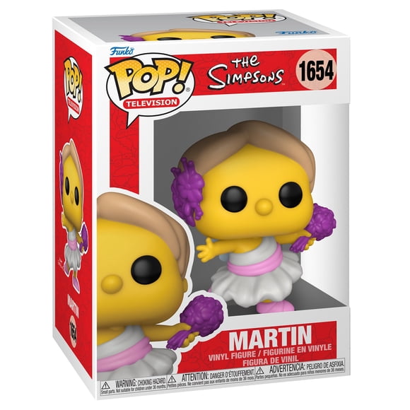 Figura de vinilo Funko POP TV: Los Simpson Martin Prince Calliope