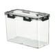 thumbnail image 2 of Contenedor De Alimentos Transparente Para Congelador Con Bandeja De Drenaje Extraíble 3800ml, 2 of 3