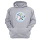 thumbnail image 1 of Polerón Canguro Elefante Dibujos Animados Gris Claro Talla L Unisex, 1 of 3