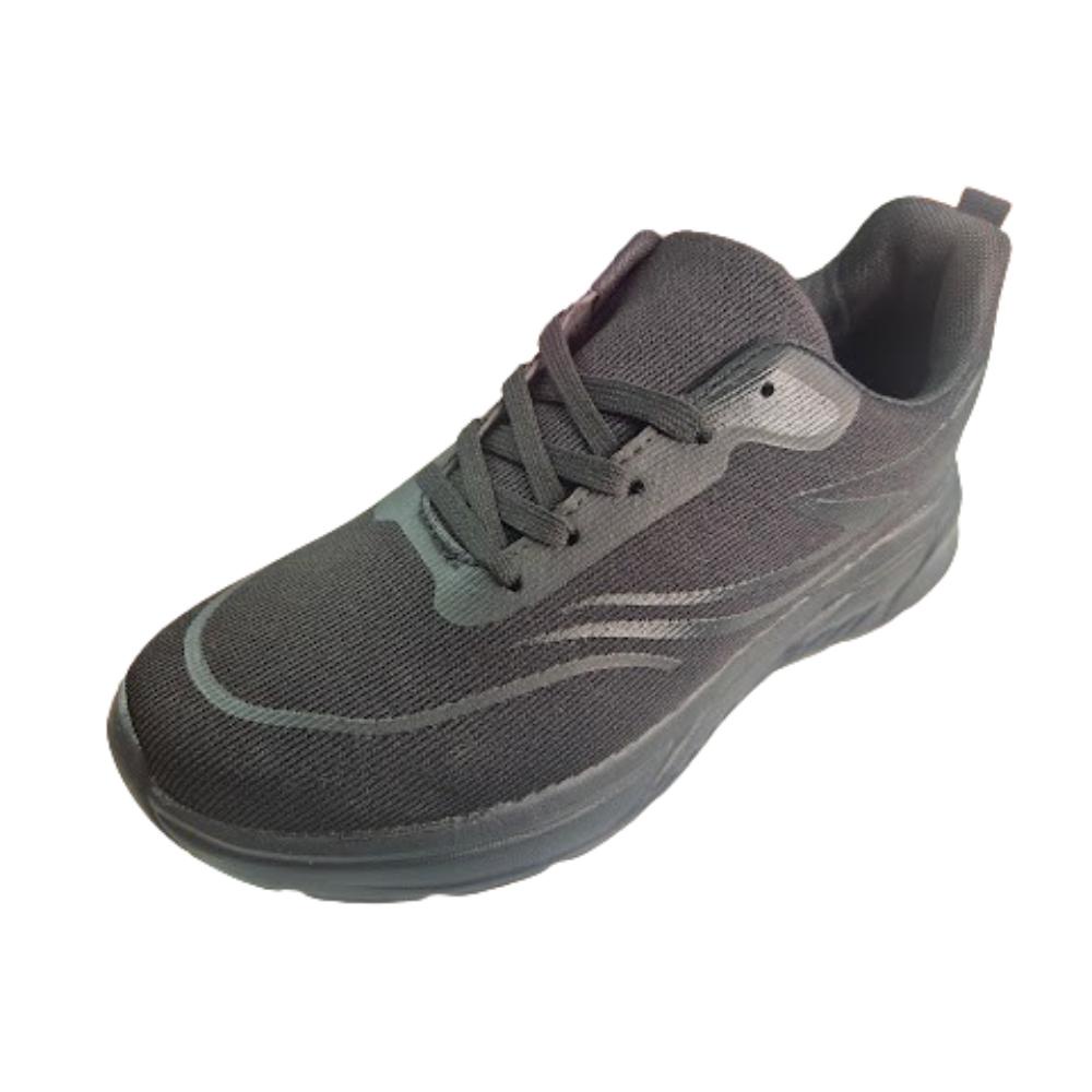 Vinnys Outlet - Zapatilla Deportiva Hombre Negro