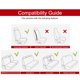 thumbnail image 4 of Fundas de Asiento para Auto Sanwom Rosa 2 Piezas Impermeables Antideslizantes, 4 of 9