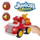thumbnail image 2 of Camión de bomberos de juguete NKOK Junior Racers con luces y sonidos con figura, 2 of 5