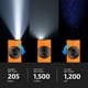 thumbnail image 3 of Linterna EDC OLIGHT ArkPro 1500 lm 205 m USB-C Verde, 3 of 3