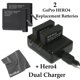 thumbnail image 1 of Batería GNB GoPro HERO4 1600 mAh (2 unidades) + Cargador, 1 of 4