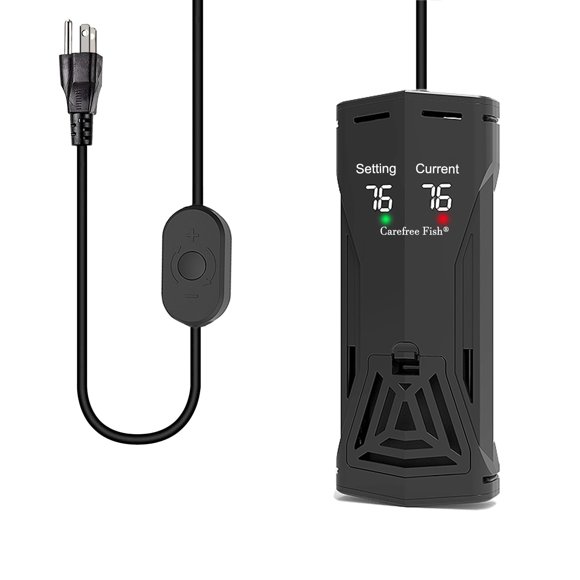 Calentador cerámico PTC para acuarios, 200/300/500/800 W, Carefree Fish