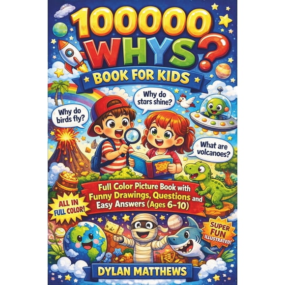 Libro 100000 porqués para niños: libro ilustrado a todo color (6-10 años)