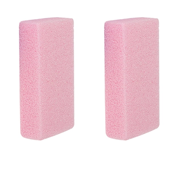 Herramienta exfoliante para pedicura, piedra pómez para pies, esponja para eliminar callos, 2 unidades