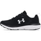 thumbnail image 1 of Zapatillas para correr Under Armour Charged Assert 9 para mujer, color blanco y negro, 1 of 7