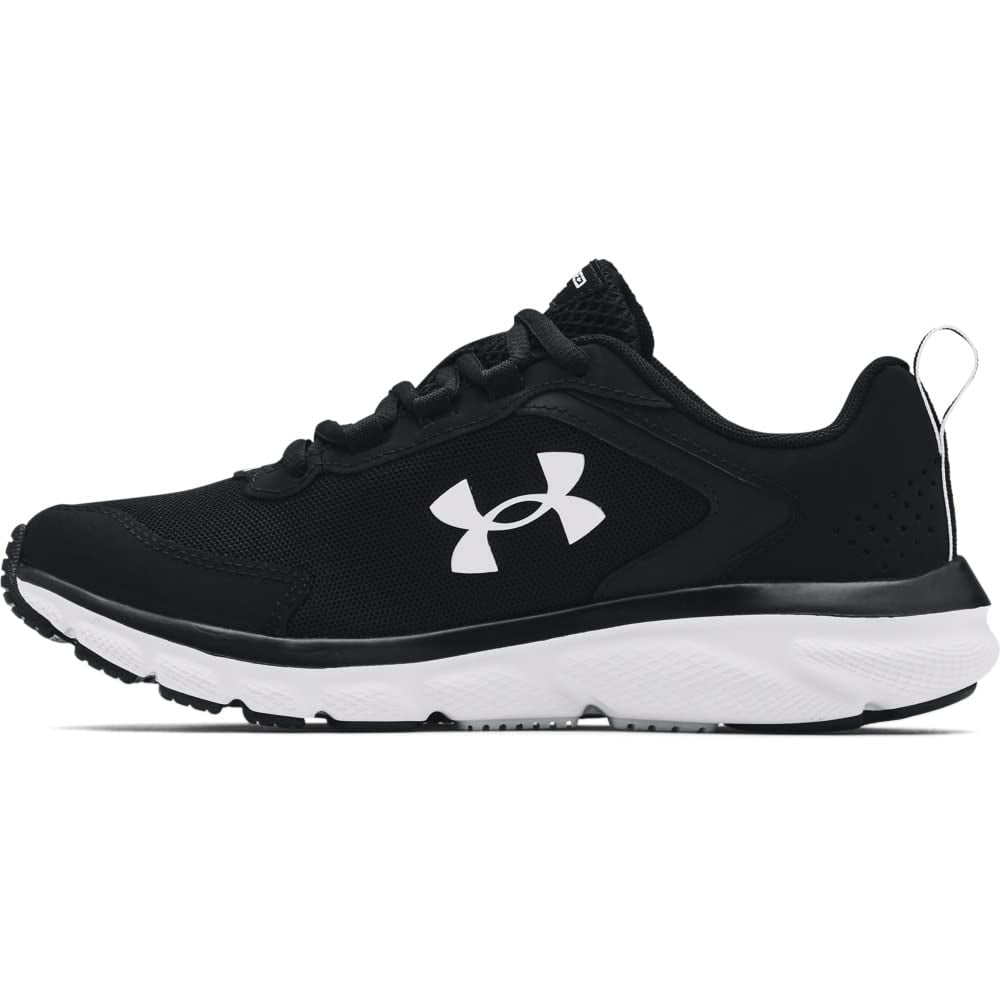 Zapatillas Para Correr Under Armour Charged Assert 9 Para Mujer, Color Blanco Y Negro