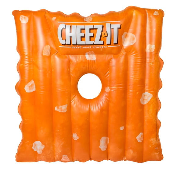 Flotador inflable para piscina Sunny Days Cheez-It extra grande
