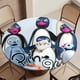 thumbnail image 5 of Pingu-theme Fitted Round Tablecloths Elastic Edged Table Covers Waterproof Table Cloth for Kitchen Holiday Party Tables Decor 150cm, 5 of 6