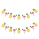 thumbnail image 5 of 2 Unids Hawaiian Field Flamingo Pi?a Bunting Garland Decoración De Fiesta De Verano, 5 of 6