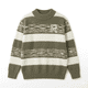 thumbnail image 1 of Sueter Ni o Invierno Tejido Rayado Cuello Alto Moda Infantil, 1 of 3