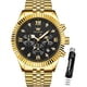 thumbnail image 1 of Reloj OLEVS Hombre Cronografo Dorado Acero Inoxidable, 1 of 3