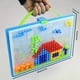 thumbnail image 2 of 296 Pcs Mushroom Nails Pegboard Educational Colourful Jigsaw Puzzle Building Bricks Creative DIY Mosaic Toys For Kids & Toddlers, 2 of 4