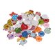 thumbnail image 2 of 50pcs surtidos de dibujos animados animales botones de madera Scrapbook DIY costura artesanal, 2 of 5