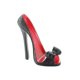 thumbnail image 2 of Soporte para teléfono Accent Plus Black Bow Shoe, poliresina, 2 of 3