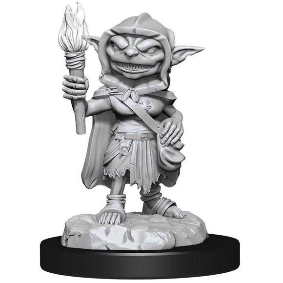 Miniatura de WizKids Pathfinder Deep Cuts Goblin Rogue Hembra