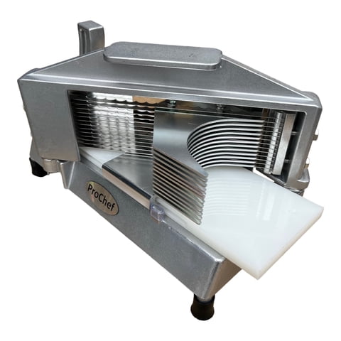 Prochef - Cortadora Manual De Tomates Cuchillos Dentados 5 Mm.