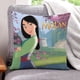 thumbnail image 1 of Mulan Princesa Disney Fundas de almohada de terciopelo con tema, regalos de funda de almohada, decoración para el hogar, cojín de lanzar, regalo de cumpleaños para fans y parejas.61*61cm., 1 of 6