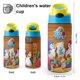 thumbnail image 2 of Badanamu Botella de Agua con Tapa Pop Top de Un Toque, Acero Inoxidable, a Prueba de Fugas, para Deportes, Botella Infantil azul 12 oz, 2 of 6