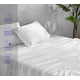 thumbnail image 4 of Sábanas Refrescantes ACCURATEX King Dividido Blanco 300 Hilos, 4 of 8