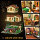 thumbnail image 4 of Set de construcción INSOON Winery Chateau House con luces, 1826 piezas, 4 of 9