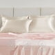 thumbnail image 2 of Set de 2 Funda Almohada Satin Saten Tipo 51x102 cm Con Antifaz Beige, 2 of 3