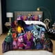 thumbnail image 1 of Juego de funda nórdica Teen Monster High de 3 piezas, juego de ropa de cama de dibujos animados, funda de edredón ligera de tamaño completo para niña, 1 of 3
