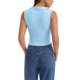 thumbnail image 3 of INSPIRE CHIC Verano Sin Mangas Tops Cortos para Mujer Camisas de Polo de Golf con Cuello en V Deportivo para Entrenamiento XL Azul, 3 of 5