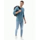 thumbnail image 2 of Polera Hombre Manga Corta Cuello Redondo Azul Talla M, 2 of 3