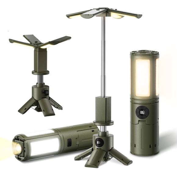 Luz de camping telescópica UBeesize de 14000 mAh resistente al agua