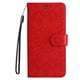 thumbnail image 2 of Funda tipo cartera FOXDOCK para iPhone 16 , diseño girasol en relieve, cuero PU, cierre magnético, soporte y tarjetero, 2 of 5