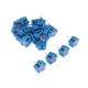thumbnail image 1 of 20pcs Tachuelas de madera para el pulgar Push Pins Flower Head Oficina Azul Chincheta, 1 of 5