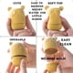 thumbnail image 5 of Bath Toys Bumble Bear de silicona sin moho, más de 6 m, con bolsa de almacenamiento, 5 of 9