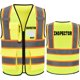 thumbnail image 1 of Chaleco de Seguridad AYKRM Reflectante 7 Bolsillos Unisex, 1 of 3