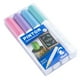 thumbnail image 1 of Set Marcador Pintor Extra Fino 4un Rosado Metalizado, Violeta Metalizado, Azul, 1 of 2