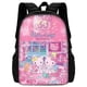 thumbnail image 1 of Cute Kuromi My Melody Sanrios Child Backpacks Boys and Girls Student Birthday Gift School Bags Unisex Camping Durable Rucksack, 1 of 3