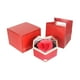 thumbnail image 3 of Joyero Anillos Pendientes Collar Caja De Almacenamiento Para El Día De La Madre Aniversario Rojo, 3 of 3