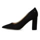 thumbnail image 2 of Zapatos Tommy Hilfiger Abilene para mujer, tacón, gamuza negra 5.5, 2 of 3