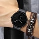 thumbnail image 3 of Reloj FIZILI, ultrafino e impermeable, a la moda para hombre, con piel, 3 of 7