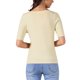 thumbnail image 3 of INSPIRE CHIC Camiseta de Mujer de Manga Corta Cuello de Barco Ligera y Elástica Básica de Punto Casual Talla XS Beige, 3 of 6
