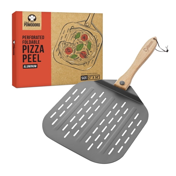 Pala de Pizza Chef Pomodoro 30x36cm Plegable de Madera