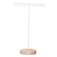 Ioensy - Joyería Soporte De Exhibición De Joyería Pulseras De Metal Soporte De Exhibición Inicio Encimera Blanco