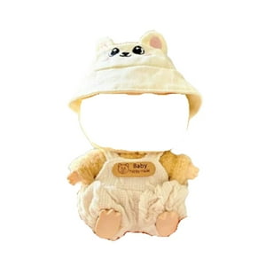 Genérico - Set De Ropa Para Muñecas Tl700 De 17 Cm (Blanco), Sombrero Y Mamelucos